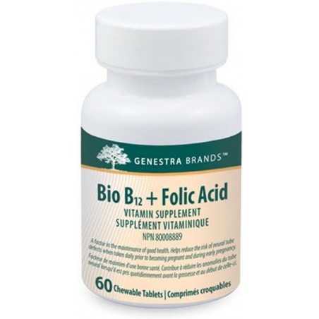 Bio B12 + Folic Acid 60 Tablets | Safest & Easiest Shopping Vitamins Online | VITASHOP