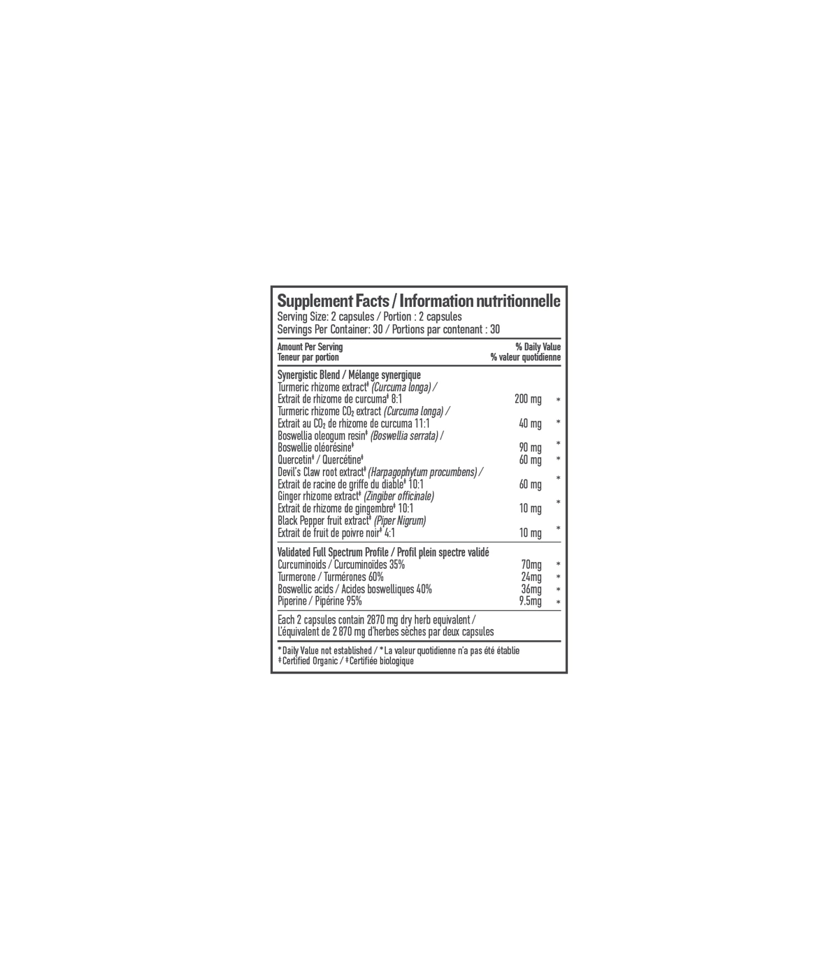 Botanica Turmeric Pain and Joint Liquid 60 Capsules | Unbeatable Prices, Daily Deals | VITASHOP