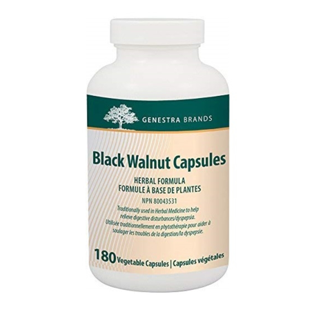 Genestra Black Walnut 180 Capsules | Unbeatable Prices, Daily Deals | VITASHOP