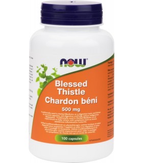 NOW Foods Blessed Thistle 500 mg, 100 Capsules | Unbeatable Prices, Daily Deals | VITASHOP