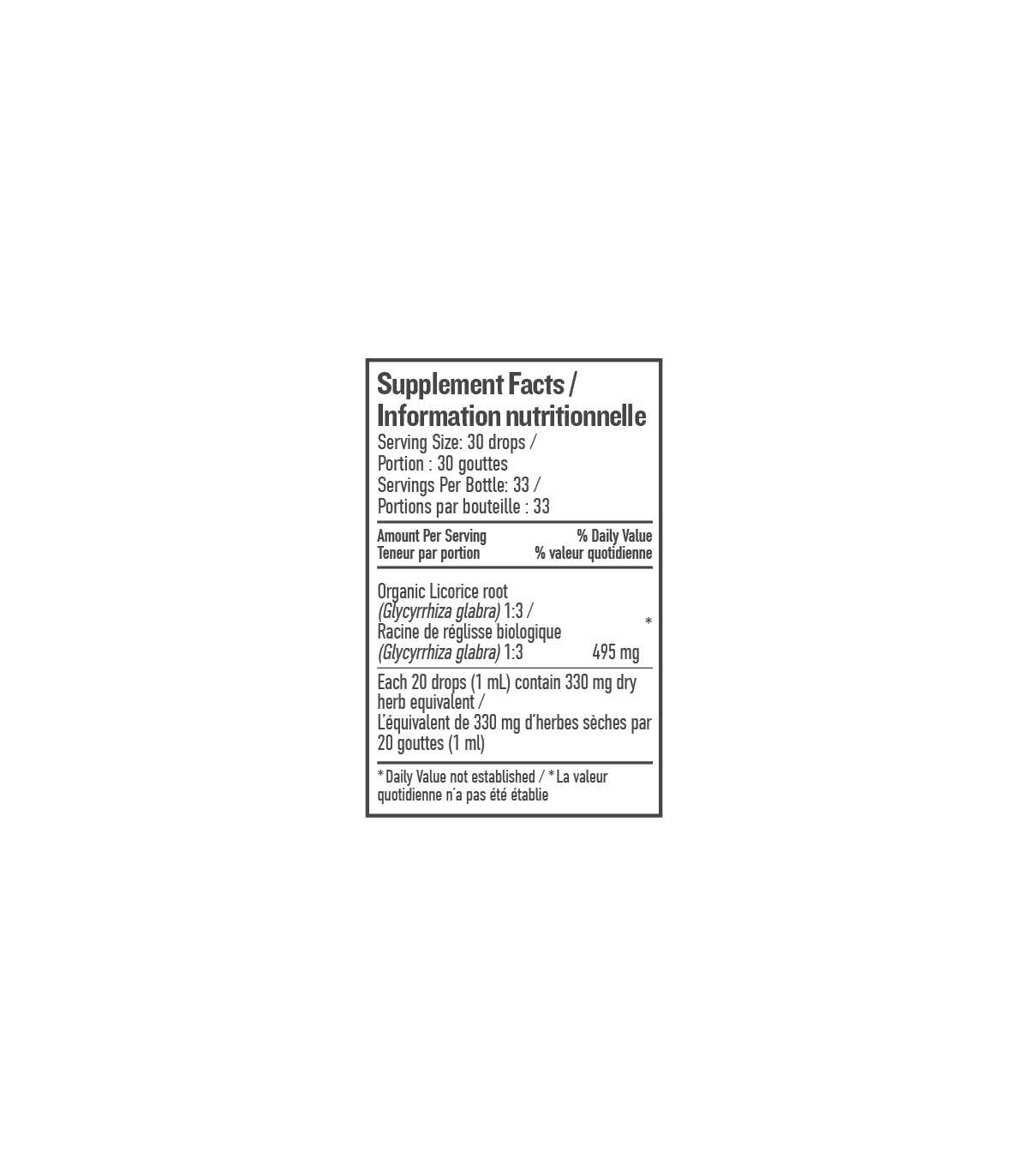 Botanica Licorice Liquid Herb 50 mL | 每天不同折扣, 全网最低价格 | 种类齐全的保健品店铺 VITASHOP, 只有你想不到, 没有你买不到 !