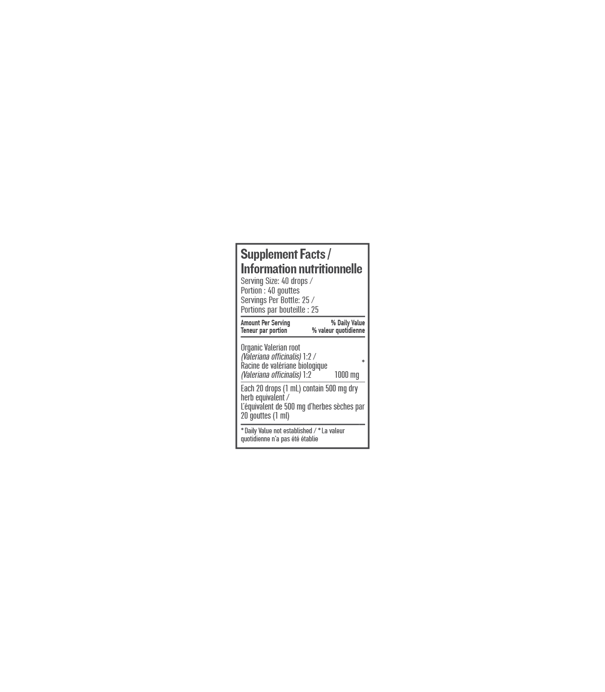 Botanica Valerian Liquid Herb 50 mL | Unbeatable Prices, Daily Deals | VITASHOP