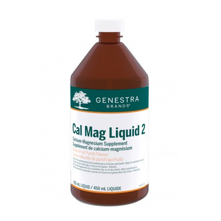 Genestra 제네스트라 Cal Mag Liquid 2 과일 펀치 450ml | 매일 업데이트되는 특가 상품 | VITASHOP