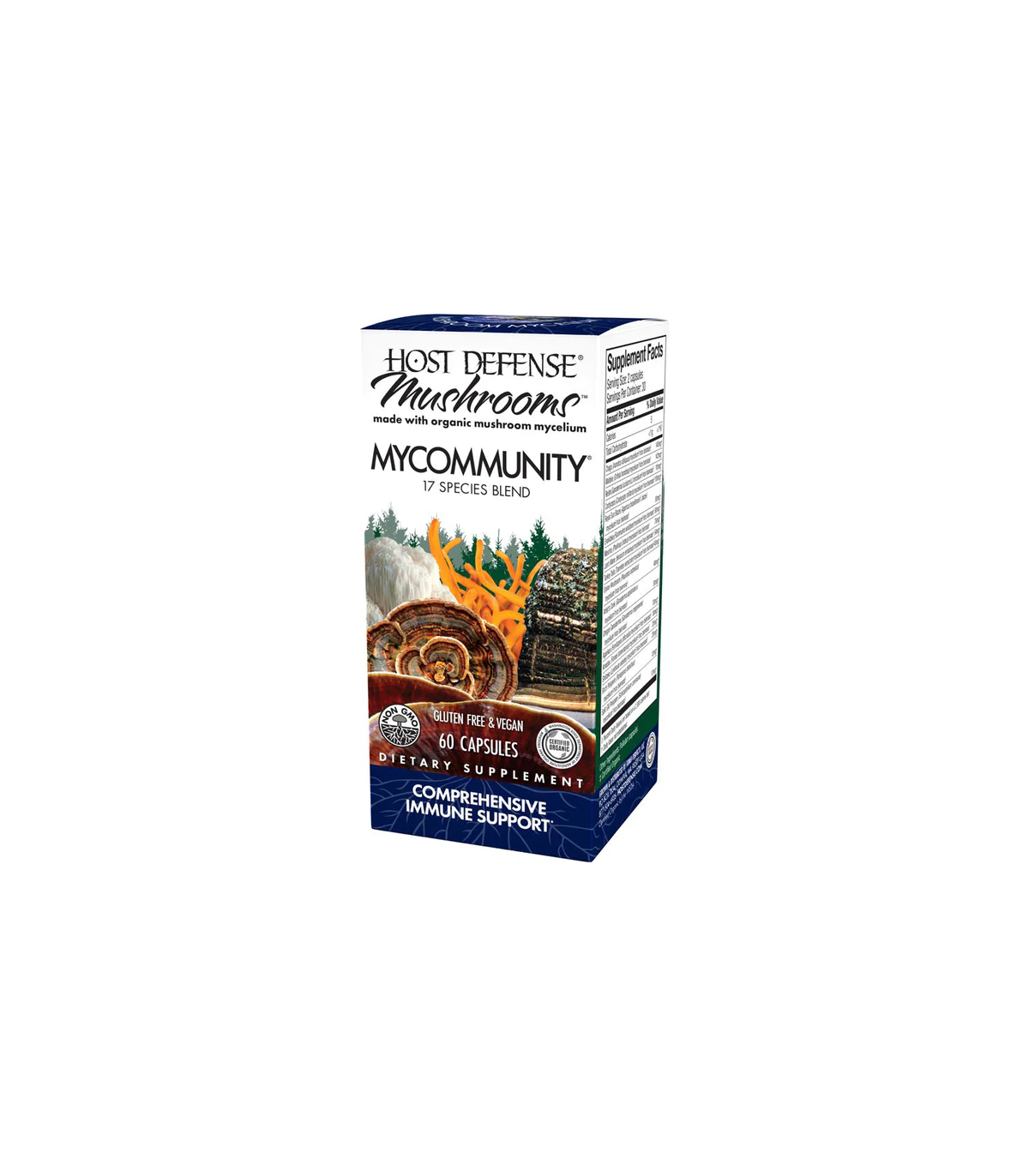 HOST DEFENSE MyCommunity 60 Capsules | Unbeatable Prices, Daily Deals | VITASHOP