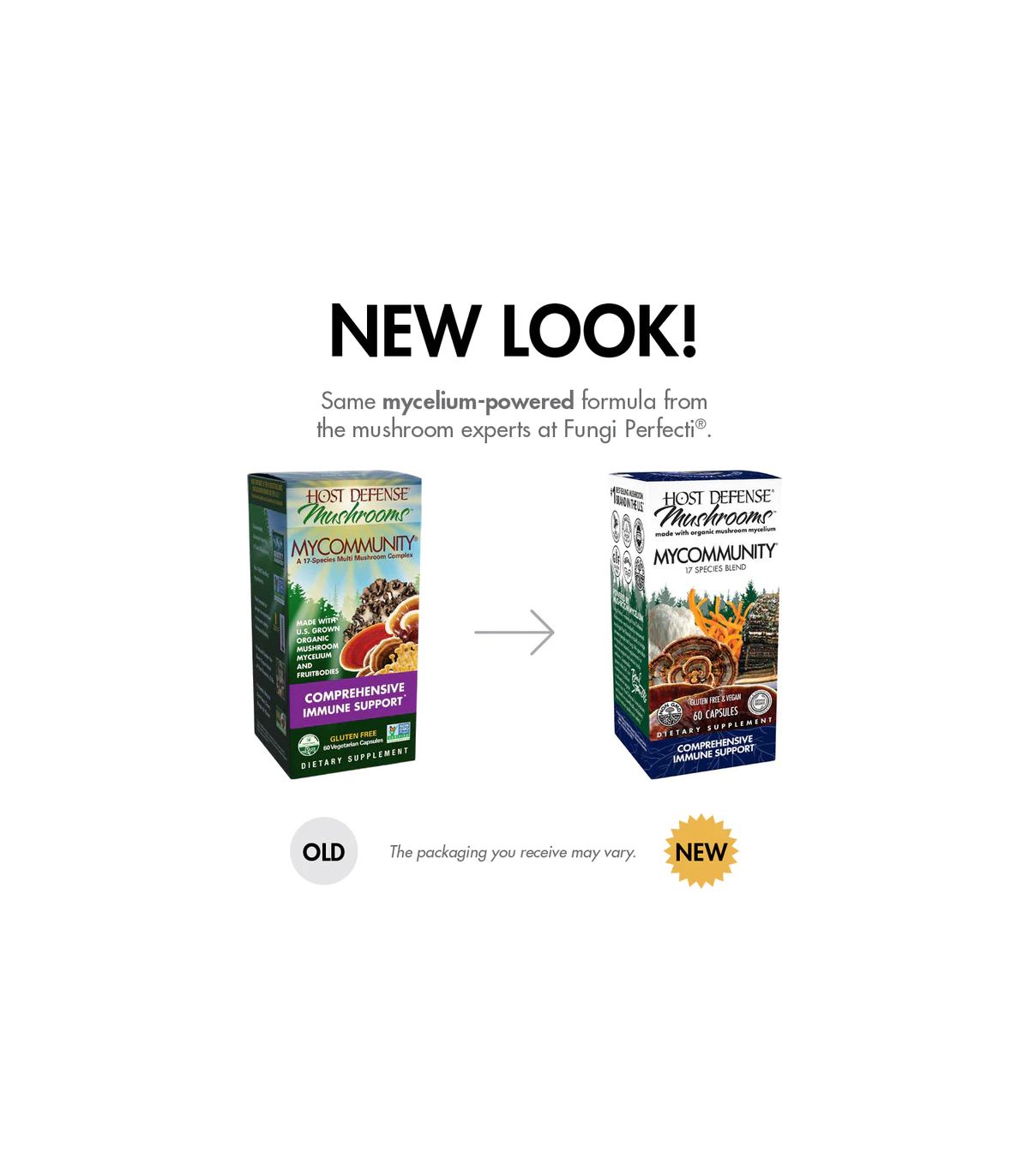 HOST DEFENSE MyCommunity 60 Capsules | Unbeatable Prices, Daily Deals | VITASHOP