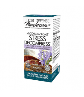 MycoBotanicals Stress Decompress 60 Capsules | Safest & Easiest Shopping Vitamins Online | VITASHOP