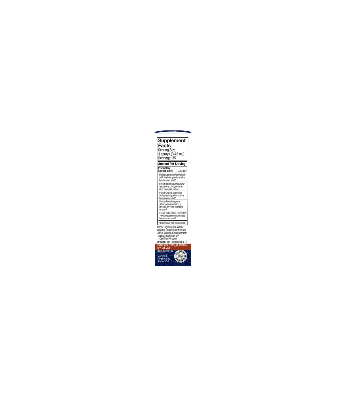 HOST DEFENSE 호스트 디펜스 MycoShield 스프레이, 계피 15ml | 매일 업데이트되는 특가 상품 | VITASHOP