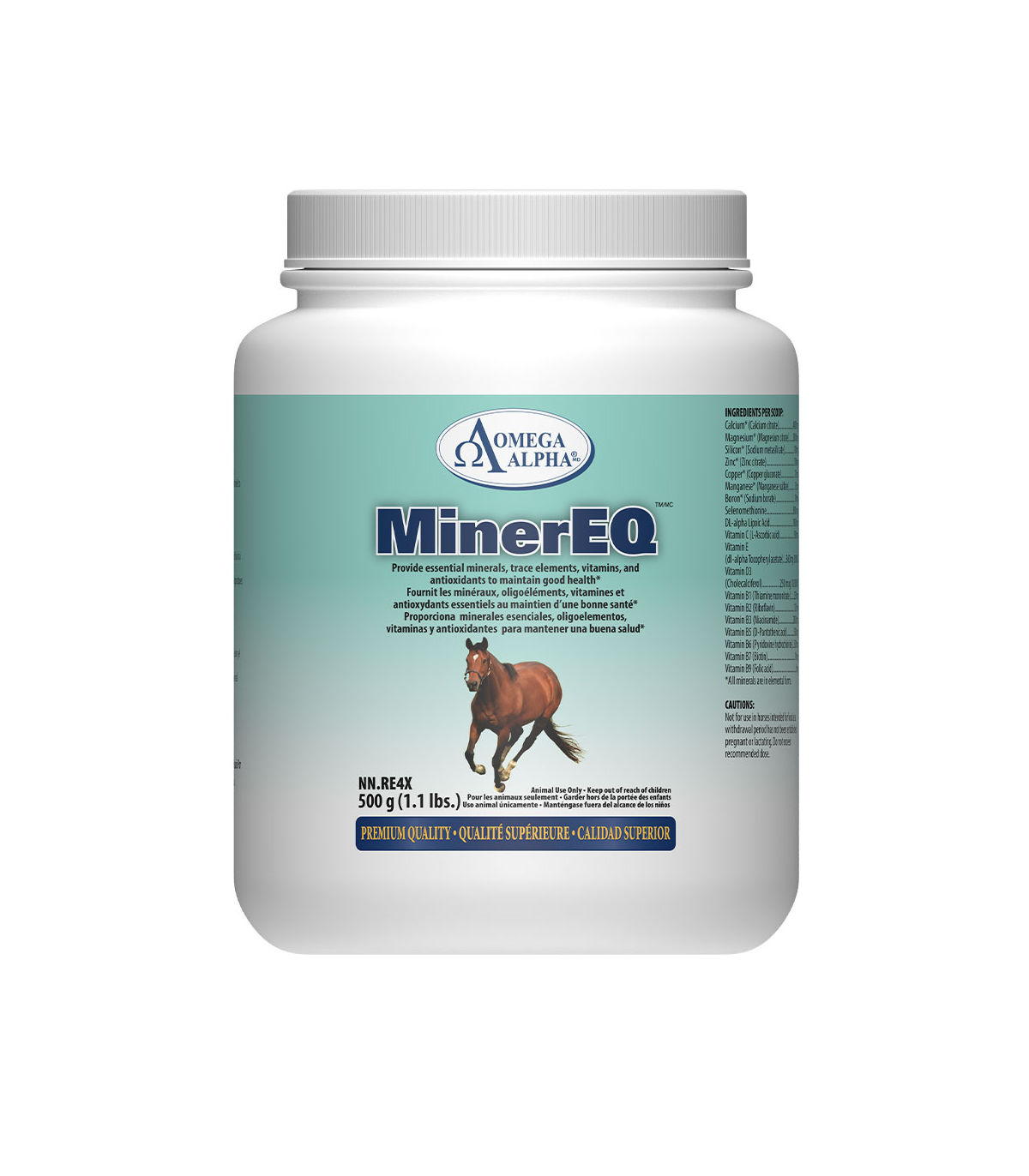 Omega Alpha MinerEQ 500 g | Unbeatable Prices, Daily Deals | VITASHOP