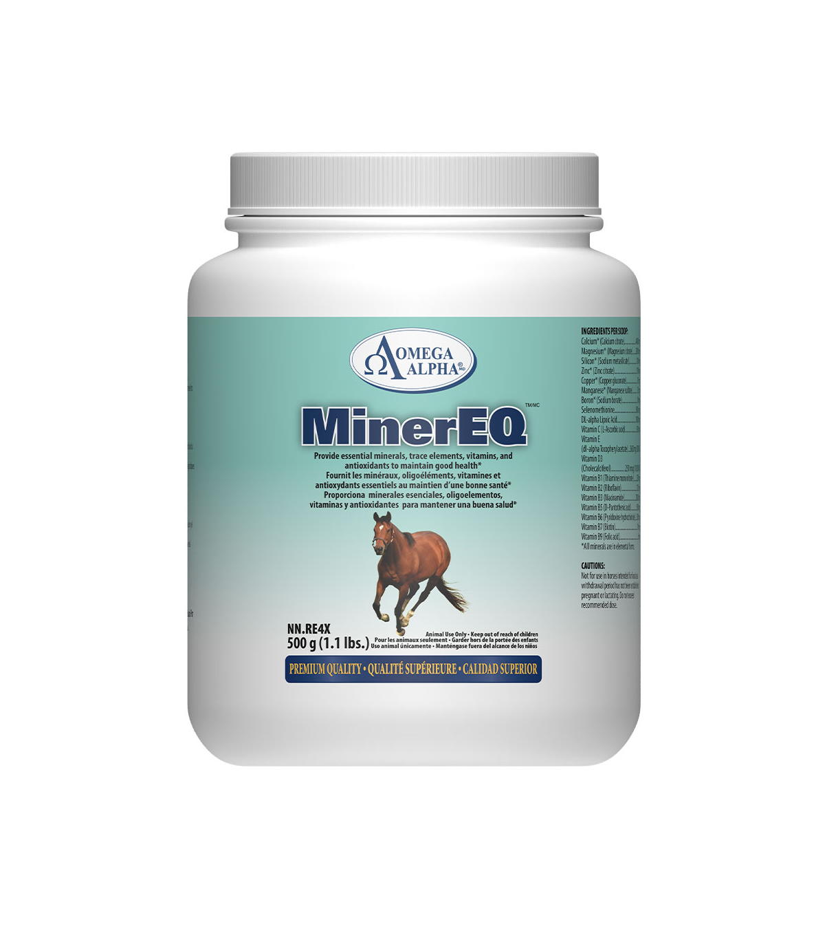Omega Alpha MinerEQ 500 g | Unbeatable Prices, Daily Deals | VITASHOP