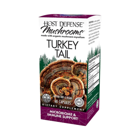 Turkey Tail (Trametes Versicolor) 60 Capsules | Safest & Easiest Shopping Vitamins Online | VITASHOP