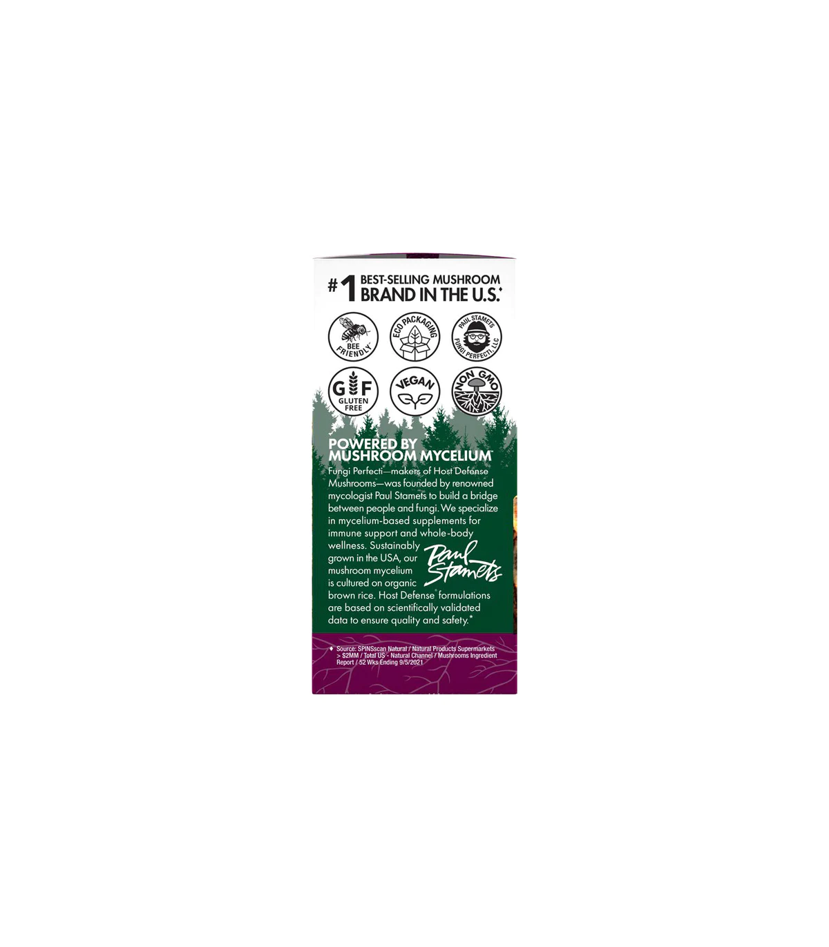 Turkey Tail (Trametes Versicolor) 60 Capsules | Safest & Easiest Shopping Vitamins Online | VITASHOP