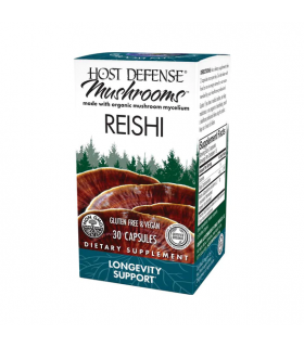 Reishi (Ganoderma Lucidum) 30 Capsules | Safest & Easiest Shopping Vitamins Online | VITASHOP