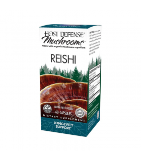 HOST DEFENSE Reishi (Ganoderma Lucidum) 60 Capsules | Unbeatable Prices, Daily Deals | VITASHOP