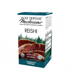 HOST DEFENSE Reishi (Ganoderma Lucidum) 120 Capsules | Unbeatable Prices, Daily Deals | VITASHOP