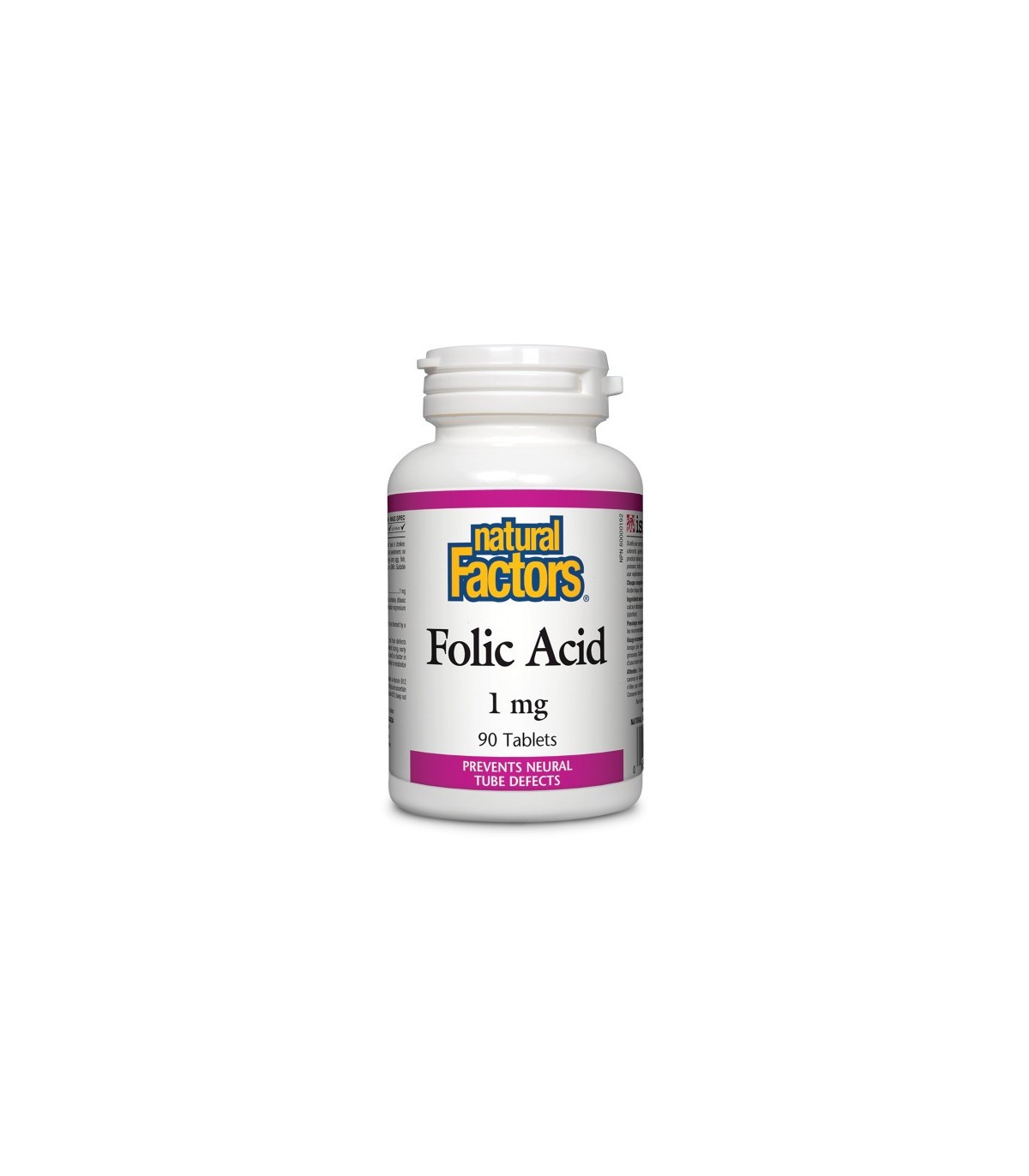 Natural Factors 내추럴 팩터스 엽산 1mg, 90정 | 매일 업데이트되는 특가 상품 | VITASHOP