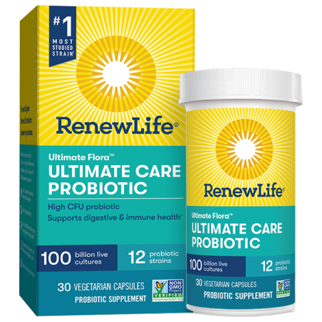 Renew Life Ultimate Flora Ultimate Care 100 Billion 30 Capsules | Unbeatable Prices, Daily Deals | VITASHOP