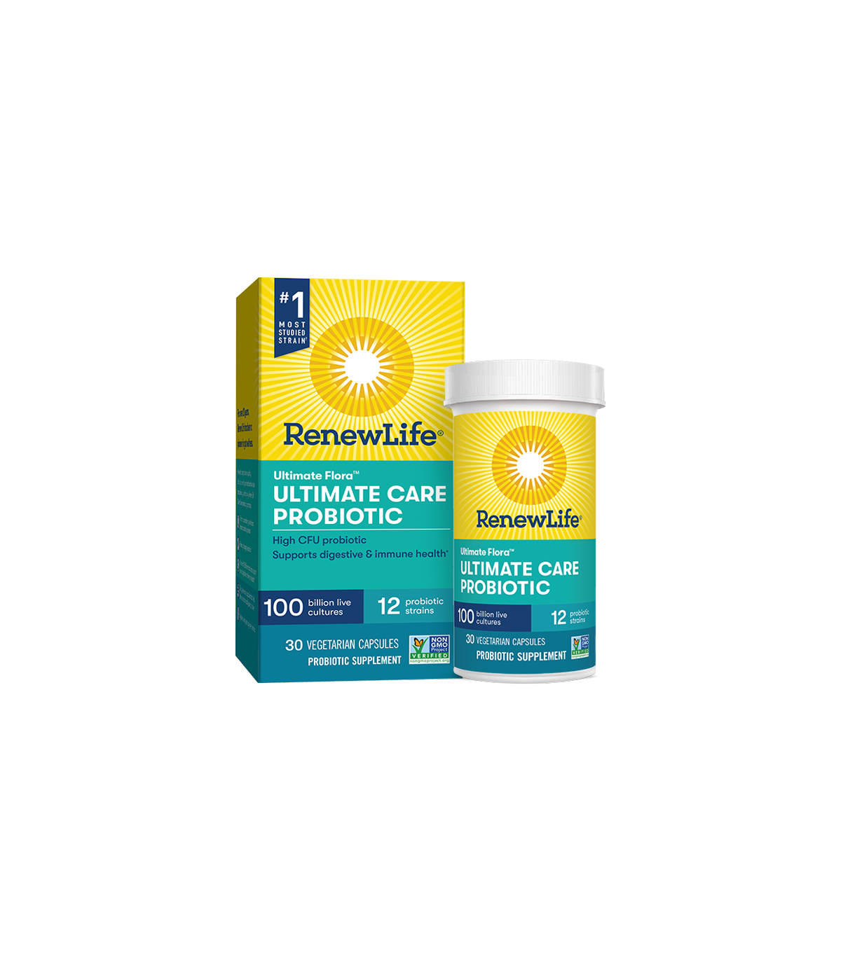 Renew Life Ultimate Flora Ultimate Care 100 Billion 30 Capsules | Unbeatable Prices, Daily Deals | VITASHOP