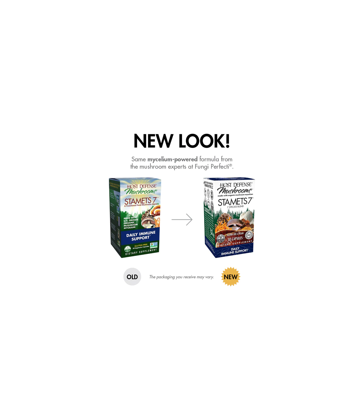 HOST DEFENSE Stamets 7 30 Capsules | Unbeatable Prices, Daily Deals | VITASHOP