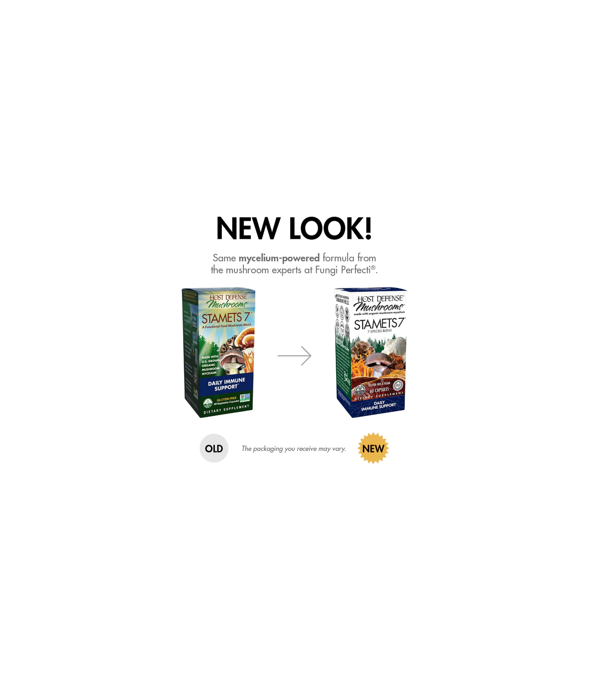 HOST DEFENSE Stamets 7 60 Capsules | Unbeatable Prices, Daily Deals | VITASHOP