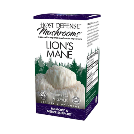 Lion's Mane (Hericium Erinaceus) 120 Capsules | Safest & Easiest Shopping Vitamins Online | VITASHOP