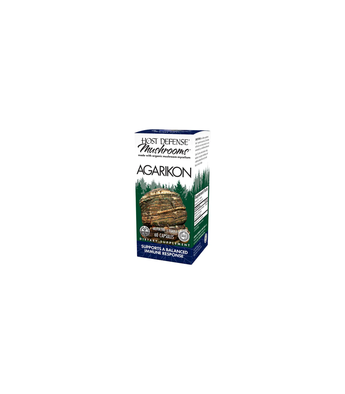 HOST DEFENSE Agarikon (Fomitopsis Officinalis) 60 Capsules | Unbeatable Prices, Daily Deals | VITASHOP