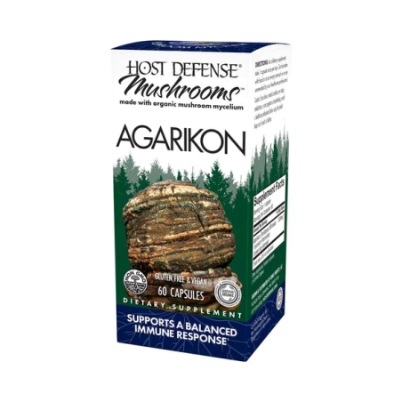 HOST DEFENSE Agarikon (Fomitopsis Officinalis) 60 Capsules | Unbeatable Prices, Daily Deals | VITASHOP