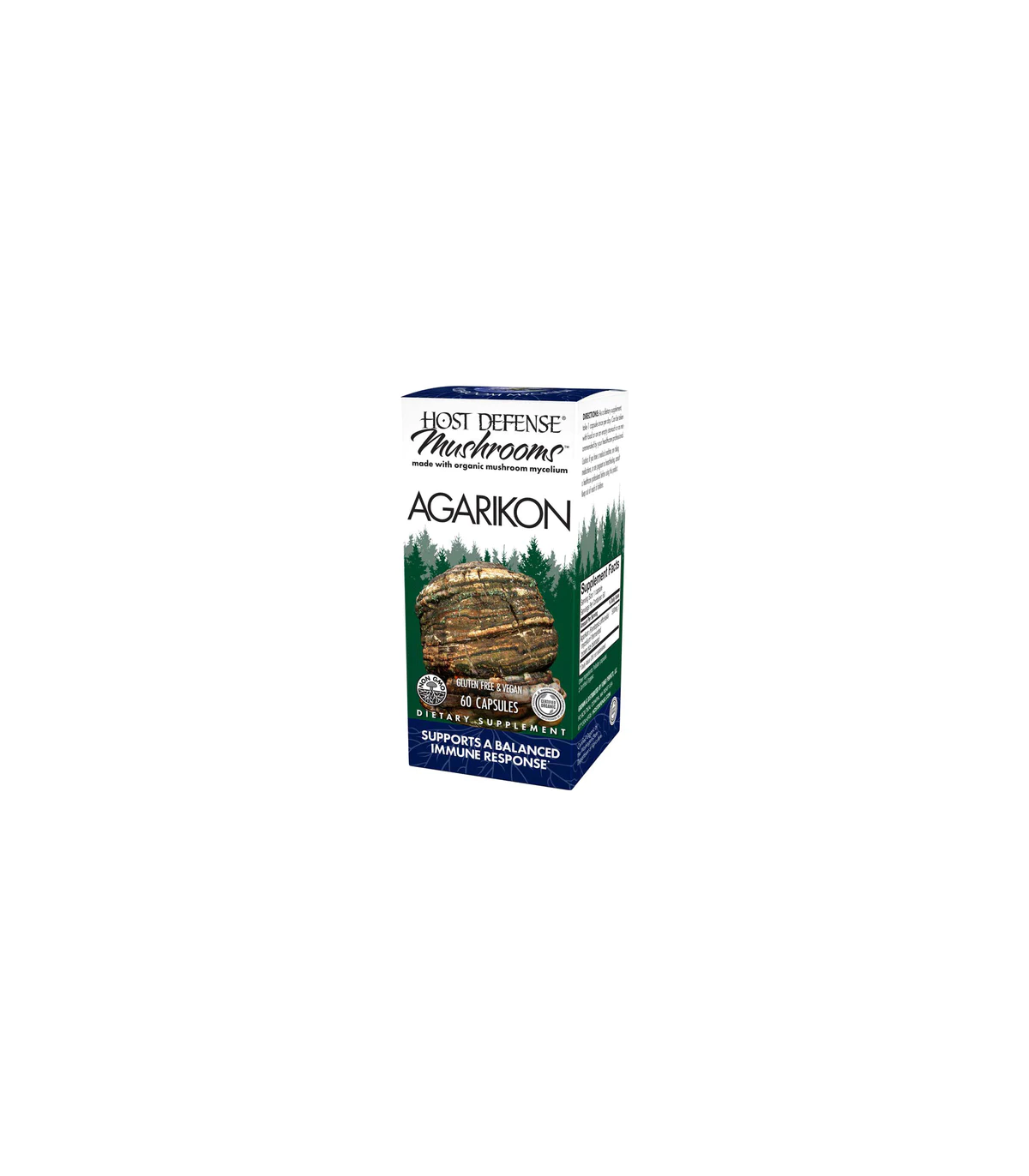 HOST DEFENSE Agarikon (Fomitopsis Officinalis) 60 Capsules | Unbeatable Prices, Daily Deals | VITASHOP