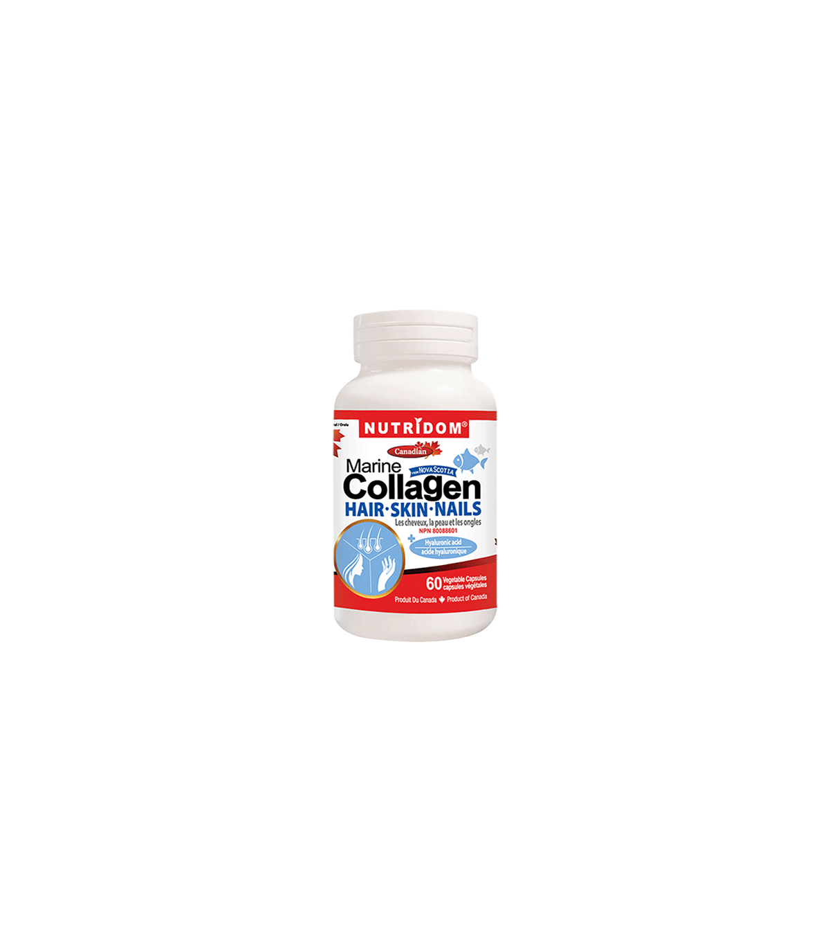 Nutridom Marine Collagen 60 Vegi Capsules Fish | 每天不同折扣, 全网最低价格 | 种类齐全的保健品店铺 VITASHOP, 只有你想不到, 没有你买不到 !