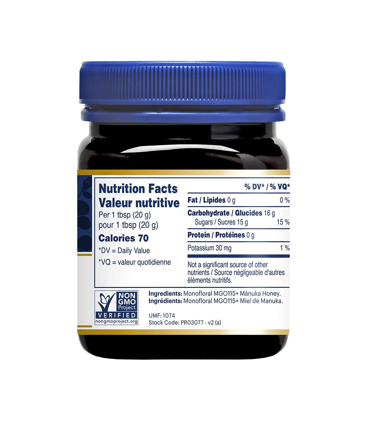 Manuka Honey MGO 115+ UMF 6+ 250 g | Safest & Easiest Shopping Vitamins Online | VITASHOP