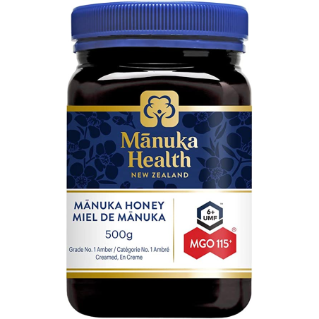 Manuka Health 마누카 헬스 마누카 꿀 MGO 115+ UMF 6+ 500g | 매일 업데이트되는 특가 상품 | VITASHOP