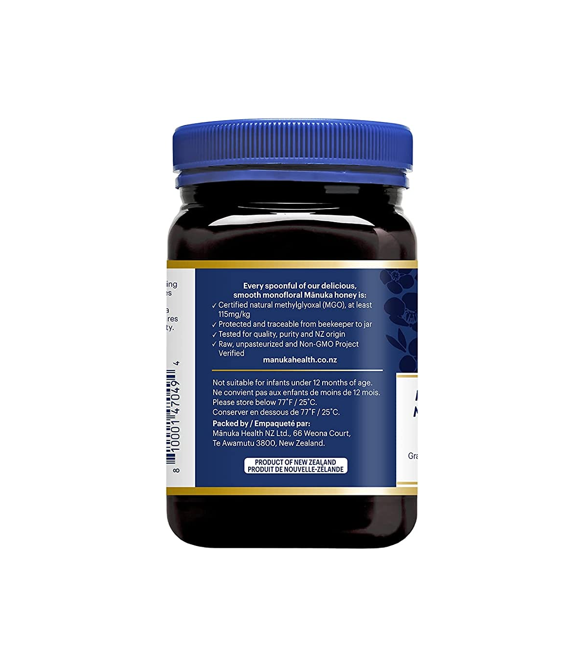 Manuka Health 마누카 헬스 마누카 꿀 MGO 115+ UMF 6+ 500g | 매일 업데이트되는 특가 상품 | VITASHOP