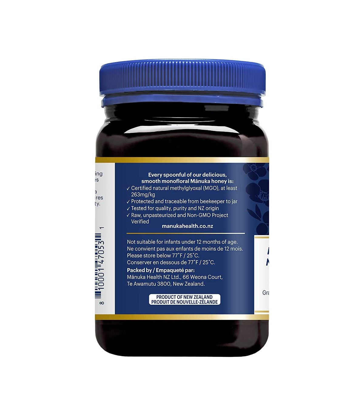 Manuka Health 마누카 헬스 마누카 꿀 MGO 263+ UMF 10+ 500g | 매일 업데이트되는 특가 상품 | VITASHOP