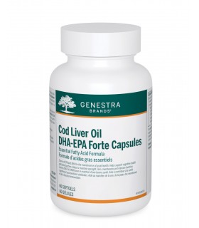 Cod Liver Oil DHA/EPA Forte 60 Softgels | Safest & Easiest Shopping Vitamins Online | VITASHOP