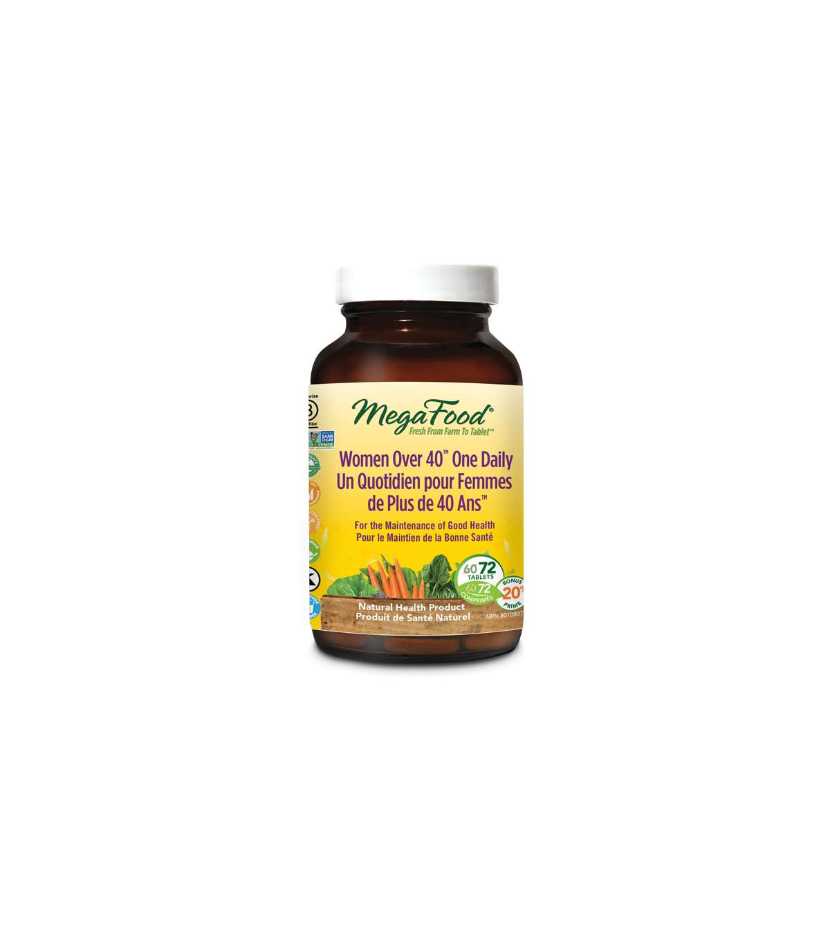 MegaFood 메가푸드 40세 이상 여성 1일 72정 | 매일 업데이트되는 특가 상품 | VITASHOP