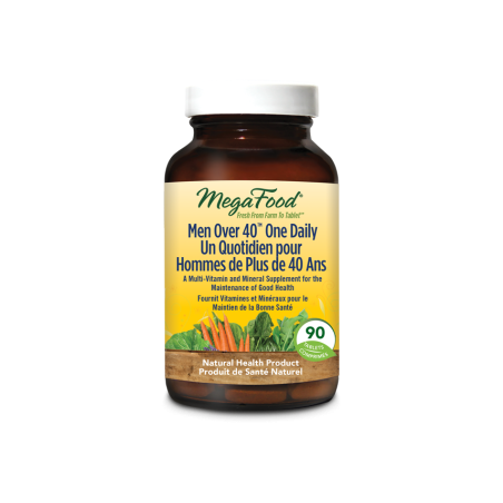 MegaFood Men Over 40 One Daily 90 Tablets | Unbeatable Prices, Daily Deals | VITASHOP