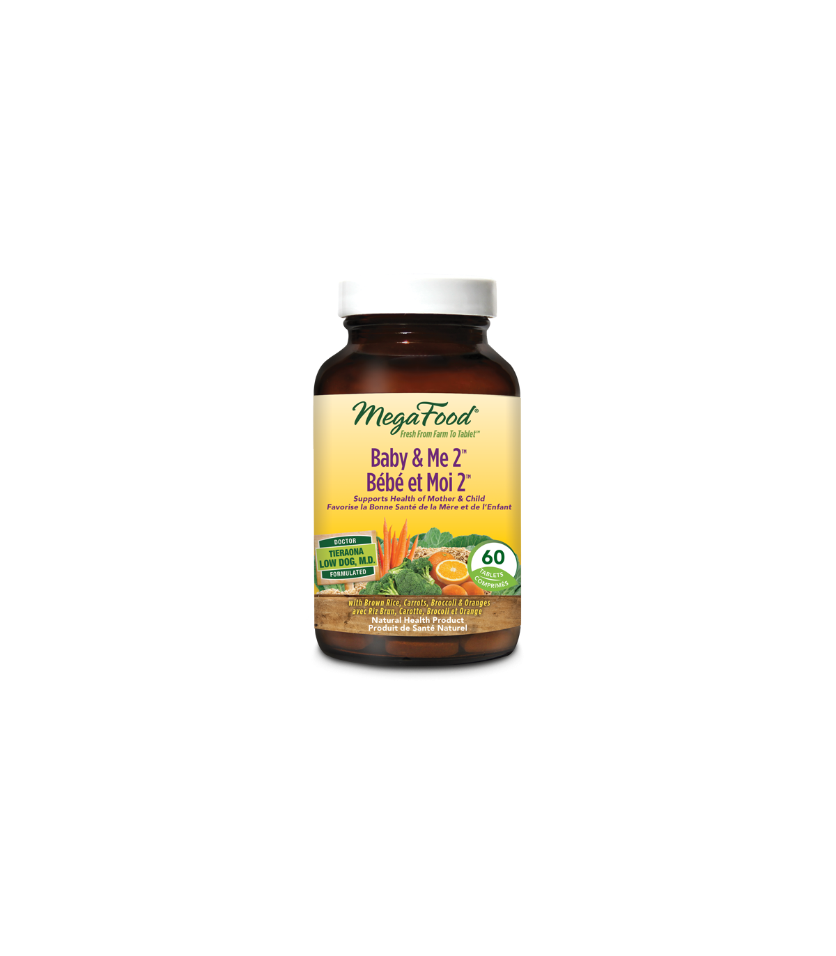 MegaFood Baby & Me 2 60 Tablets | Unbeatable Prices, Daily Deals | VITASHOP