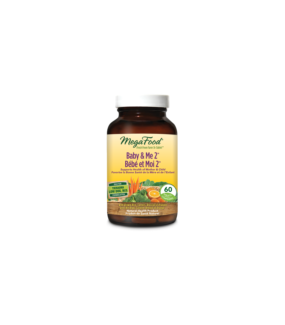 MegaFood Baby & Me 2 60 Tablets | Unbeatable Prices, Daily Deals | VITASHOP