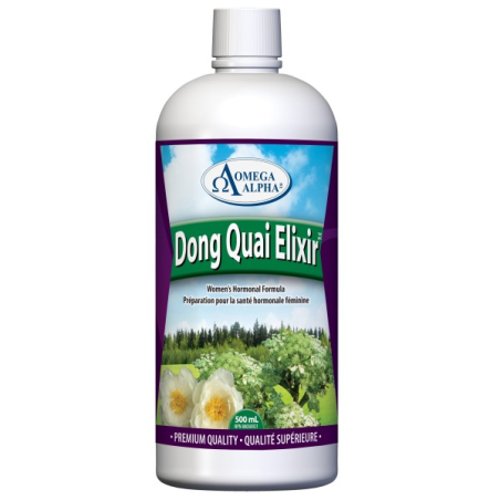 Omega Alpha Dong Quai Elixir Apple 500 ml | Unbeatable Prices, Daily Deals | VITASHOP