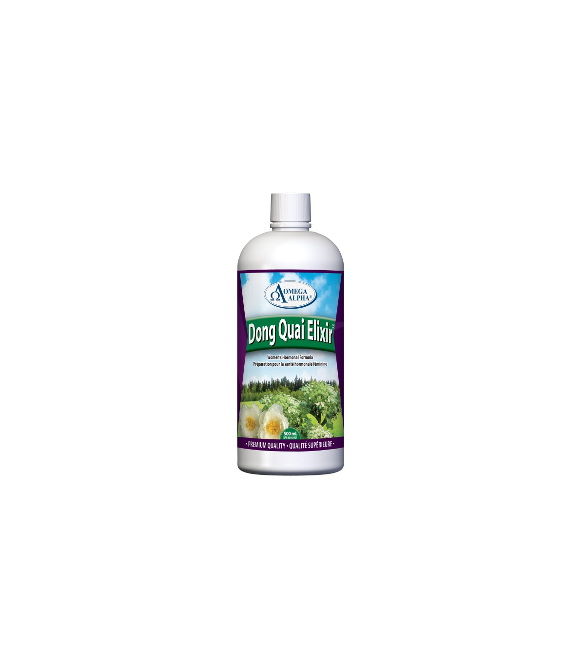 Omega Alpha Dong Quai Elixir Apple 500 ml | Unbeatable Prices, Daily Deals | VITASHOP