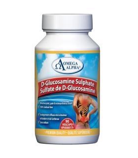 Omega Alpha D‐Glucosamine Sulphate 90 Vagi Capsules | Unbeatable Prices, Daily Deals | VITASHOP