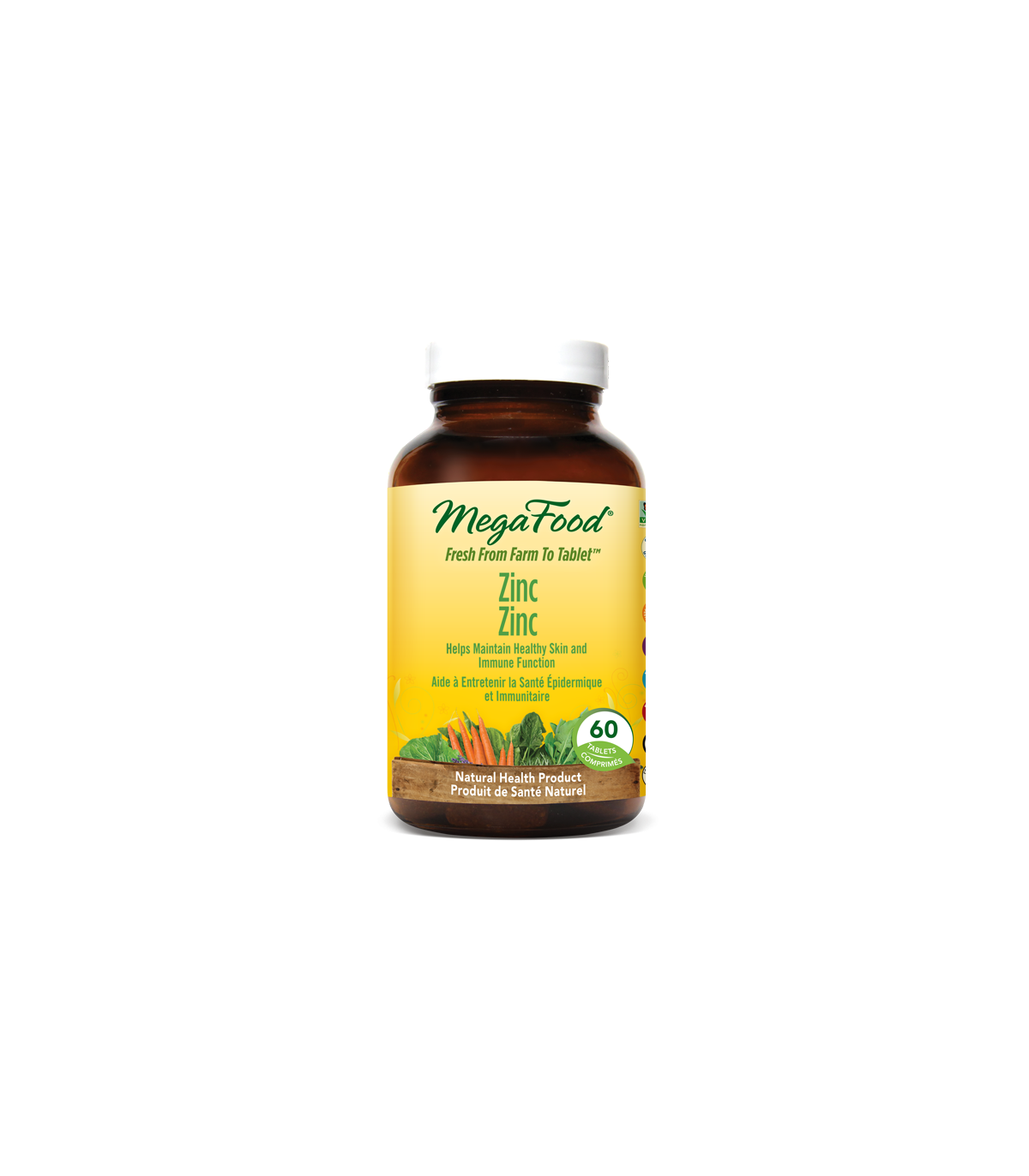 MegaFood Zinc 60 Tablets | Unbeatable Prices, Daily Deals | VITASHOP