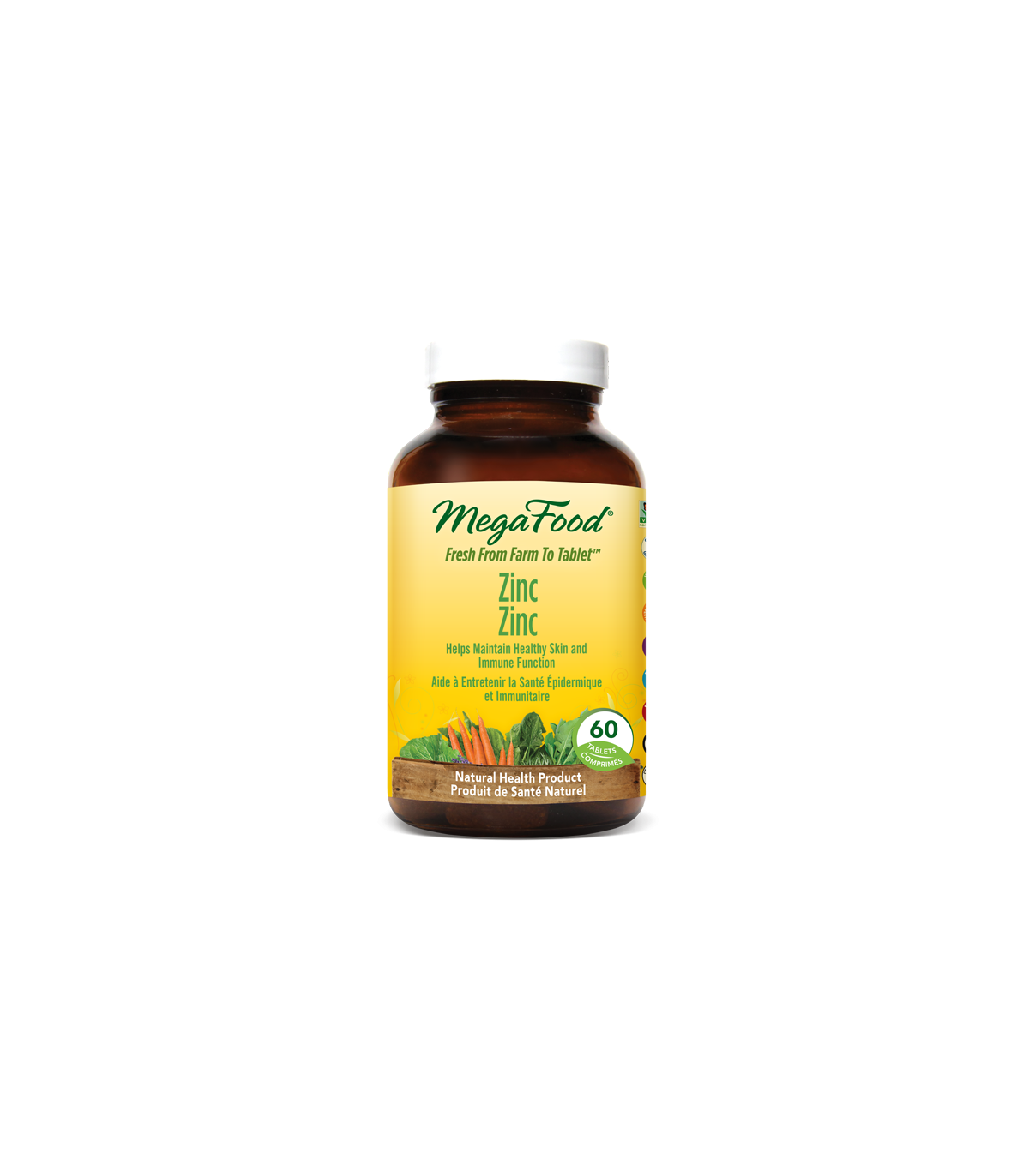 MegaFood Zinc 60 Tablets | Unbeatable Prices, Daily Deals | VITASHOP