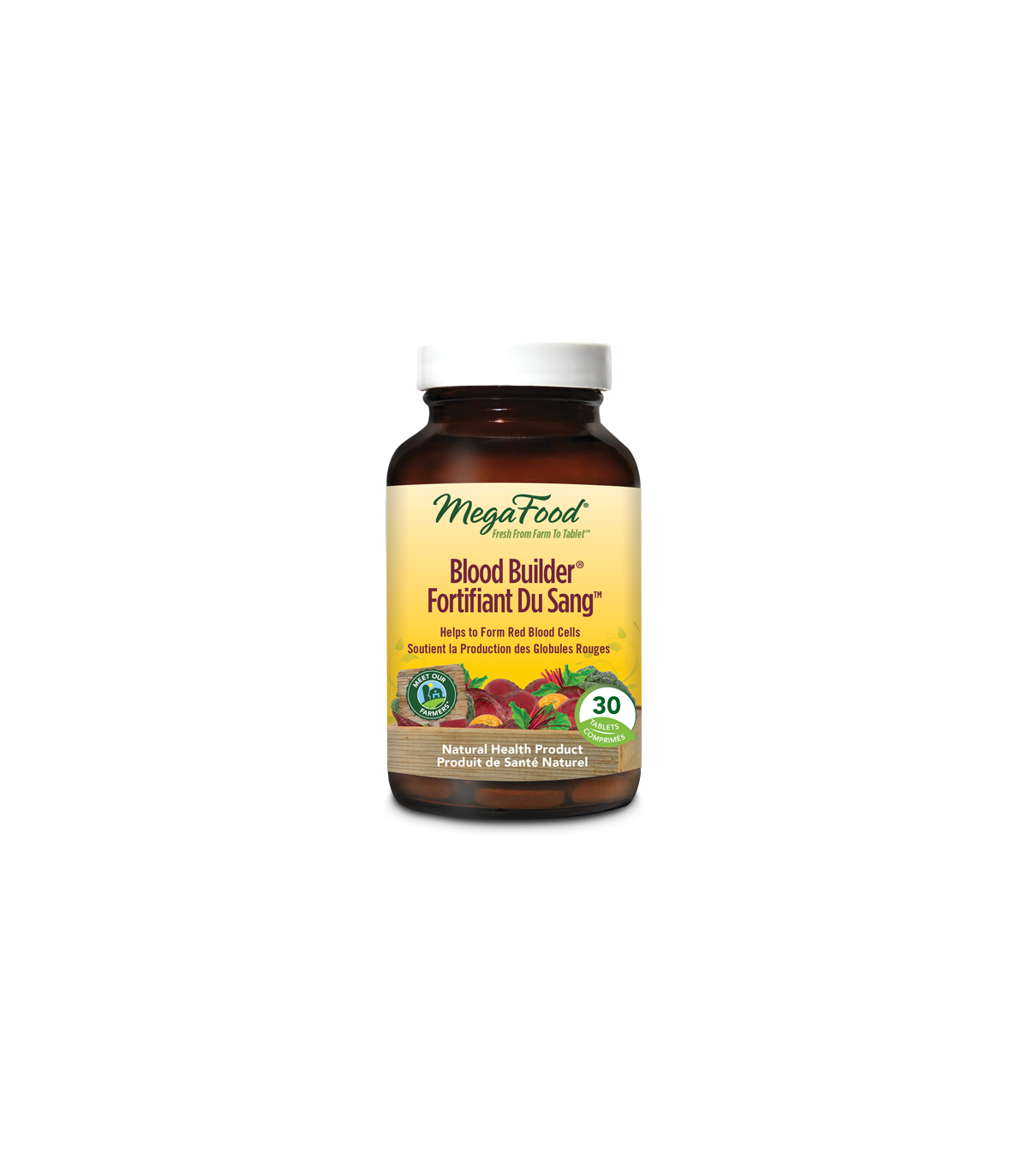 MegaFood Blood Builder 30 Tablets | Unbeatable Prices, Daily Deals | VITASHOP