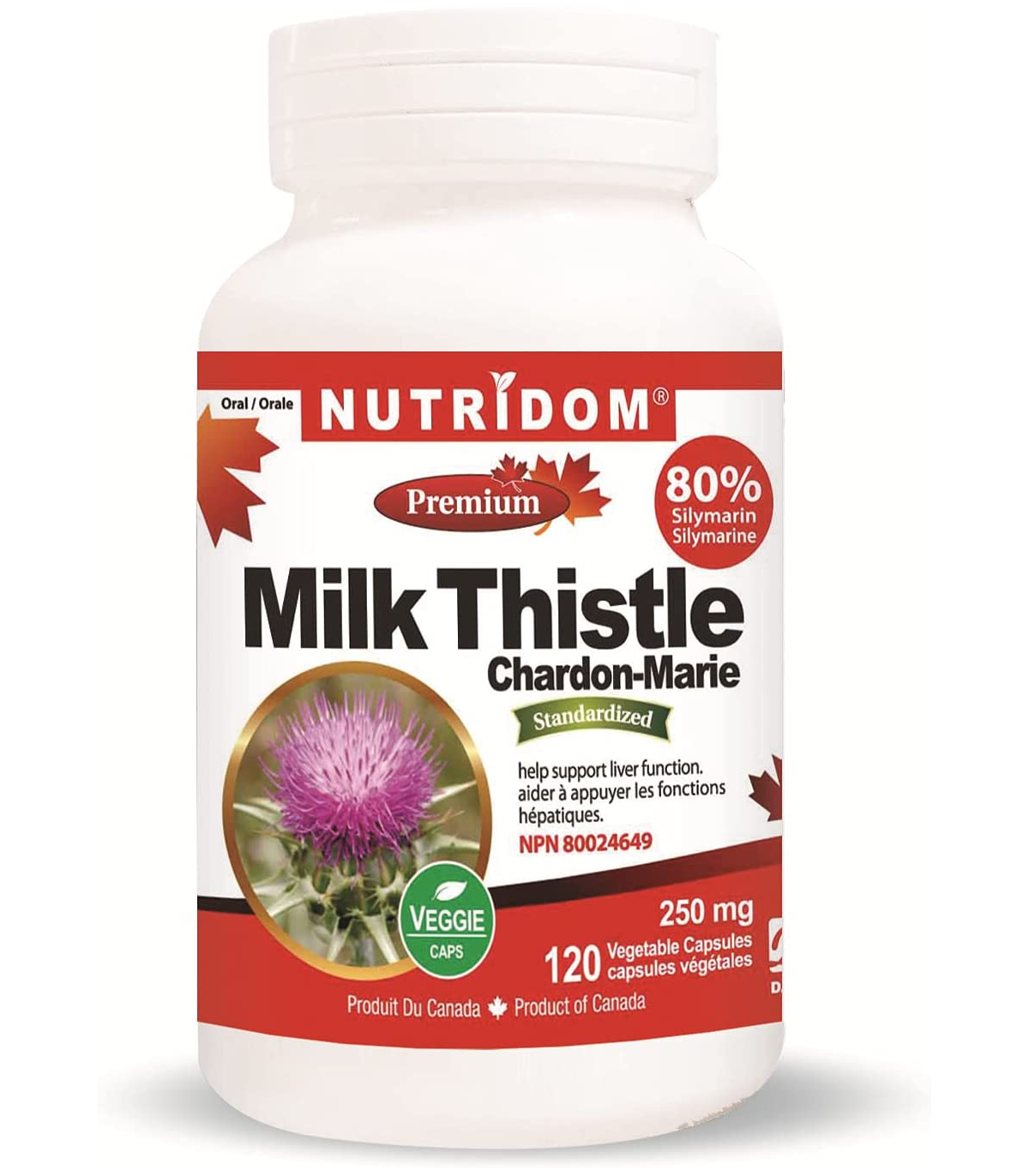 Nutridom 뉴트리돔 밀크씨슬 120 식물성 캡슐 | 매일 업데이트되는 특가 상품 | VITASHOP