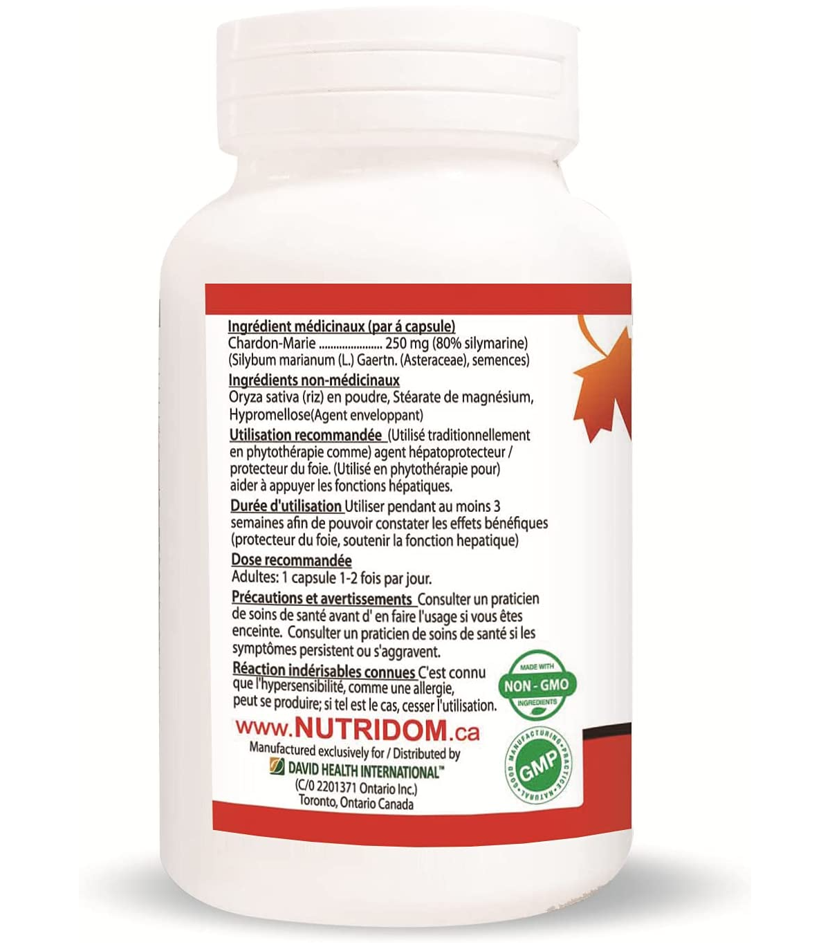 Nutridom 뉴트리돔 밀크씨슬 120 식물성 캡슐 | 매일 업데이트되는 특가 상품 | VITASHOP
