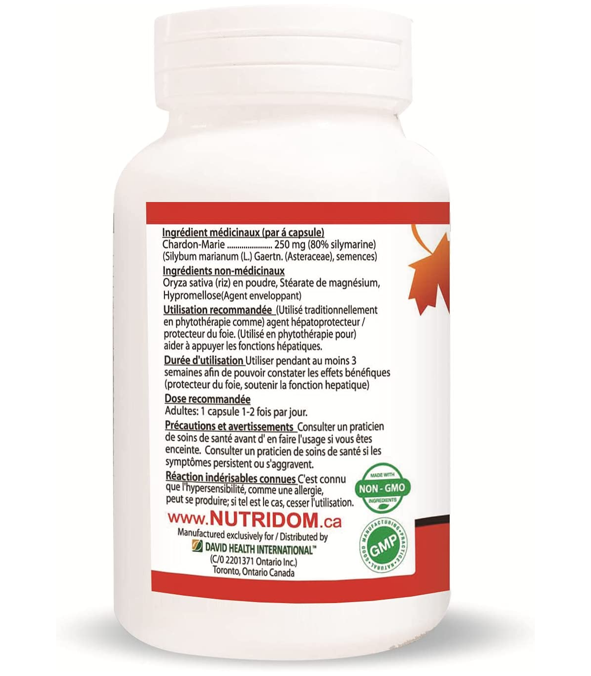 Nutridom 뉴트리돔 밀크씨슬 120 식물성 캡슐 | 매일 업데이트되는 특가 상품 | VITASHOP