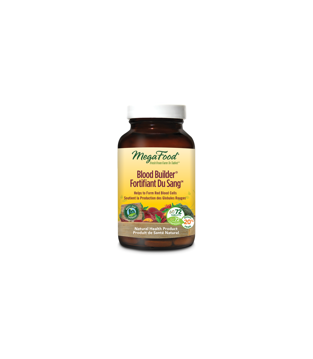 MegaFood Blood Builder 72 Tablets | Unbeatable Prices, Daily Deals | VITASHOP