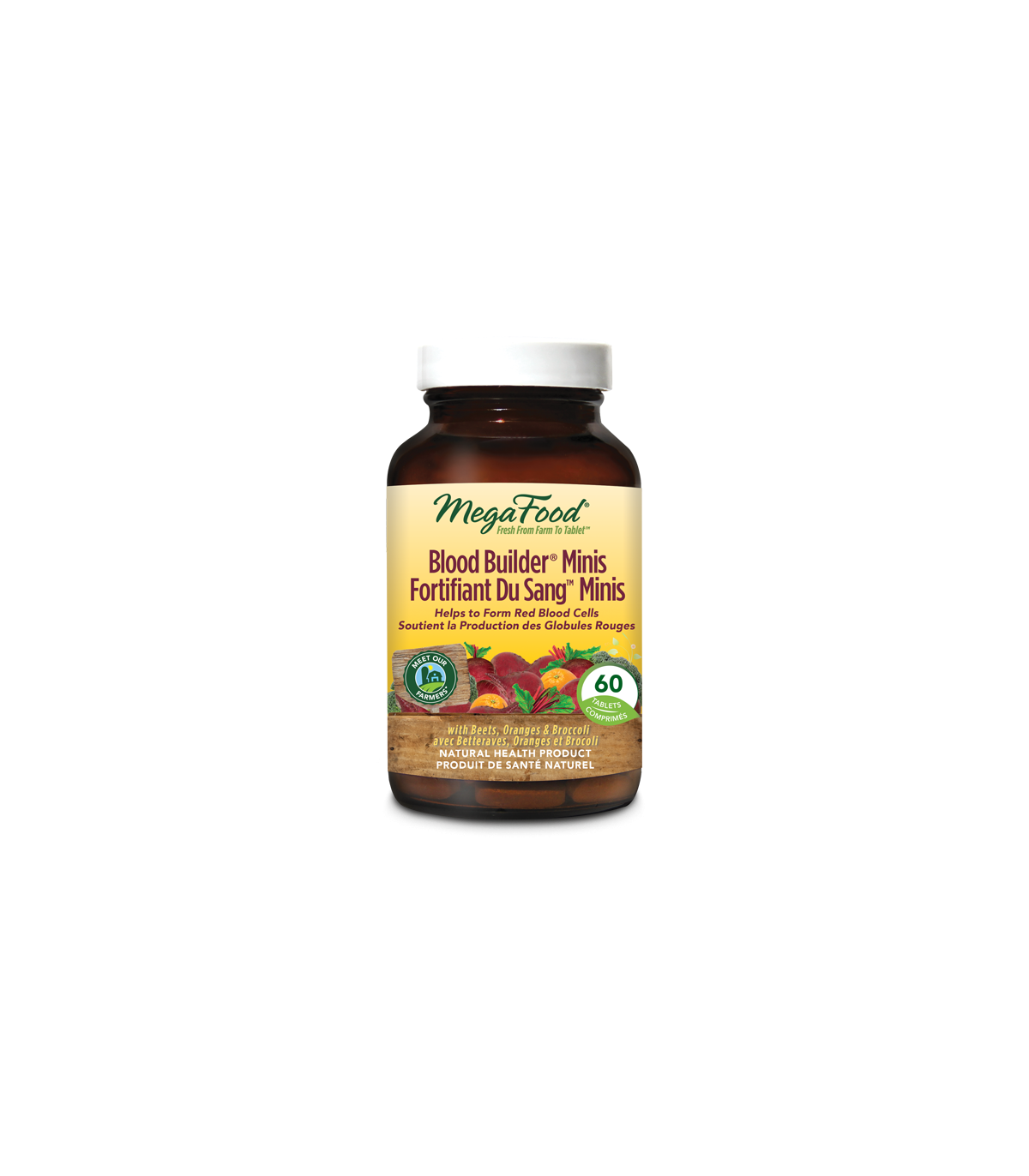 MegaFood Blood Builder Minis 60 Tablets | Unbeatable Prices, Daily Deals | VITASHOP