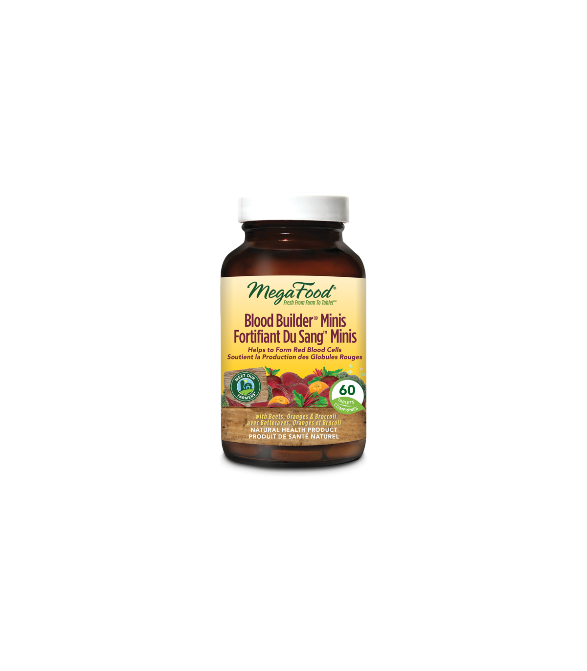 MegaFood Blood Builder Minis 60 Tablets | Unbeatable Prices, Daily Deals | VITASHOP