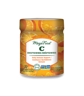 MegaFood Vitamin C Defense, Tangy Citrus 70 Gummies | Unbeatable Prices, Daily Deals | VITASHOP